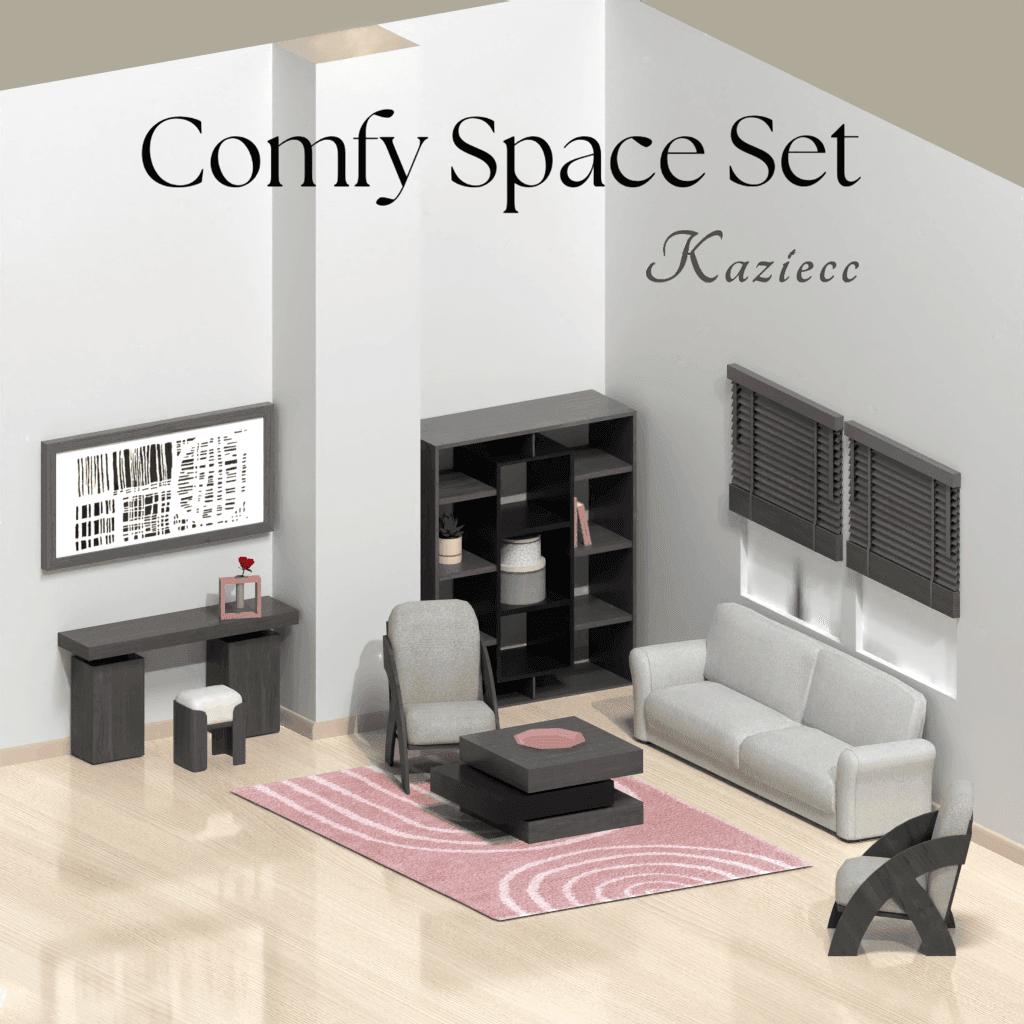Скриншот мода Набор для гостиной Comfy Space set